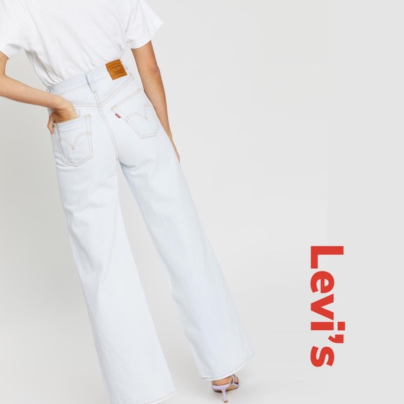 Levi's Denim - LEVIS Super High Rise Ribcage Wide Leg Tall Jeans